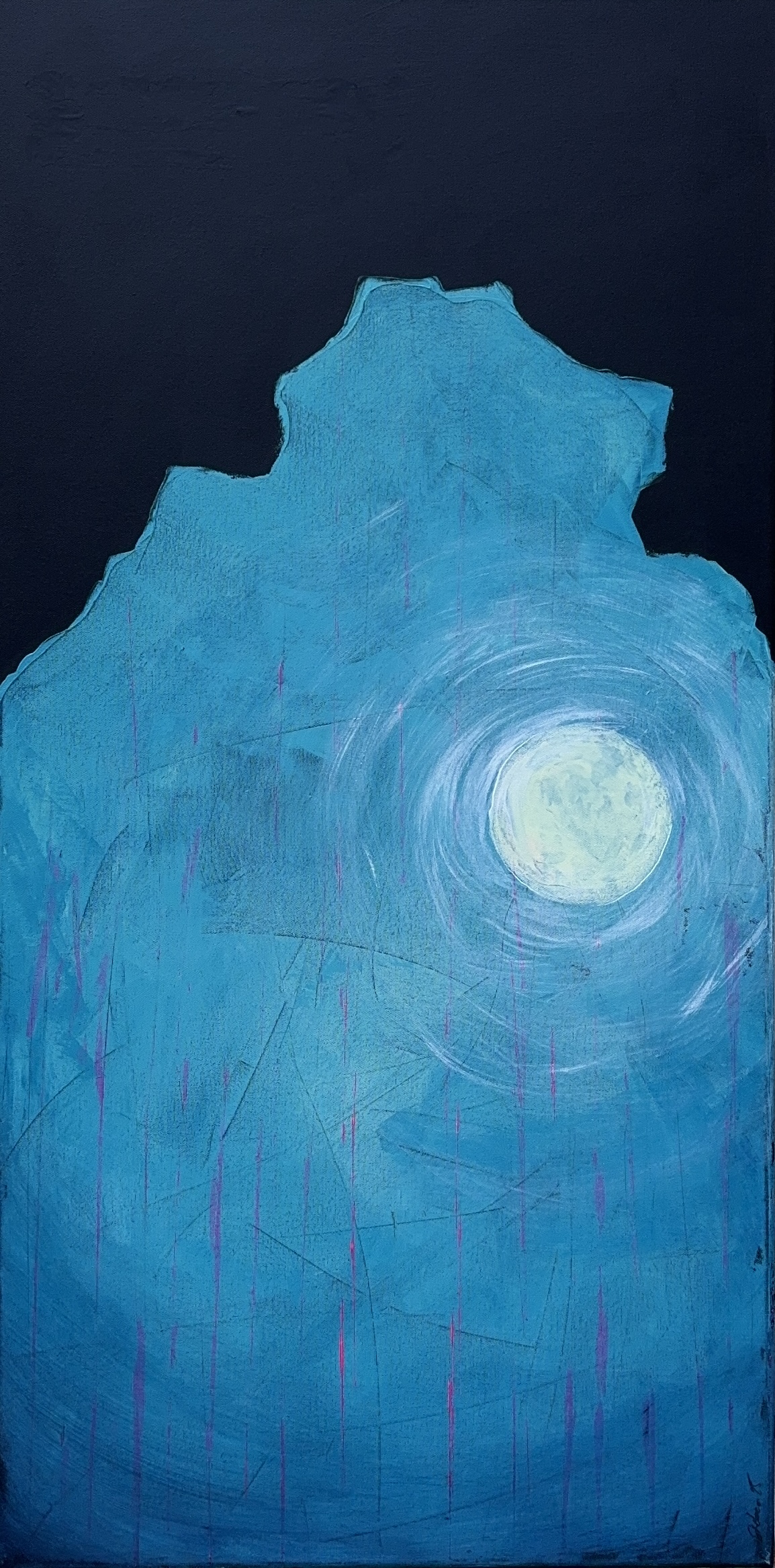 Kunstwerk: Mond